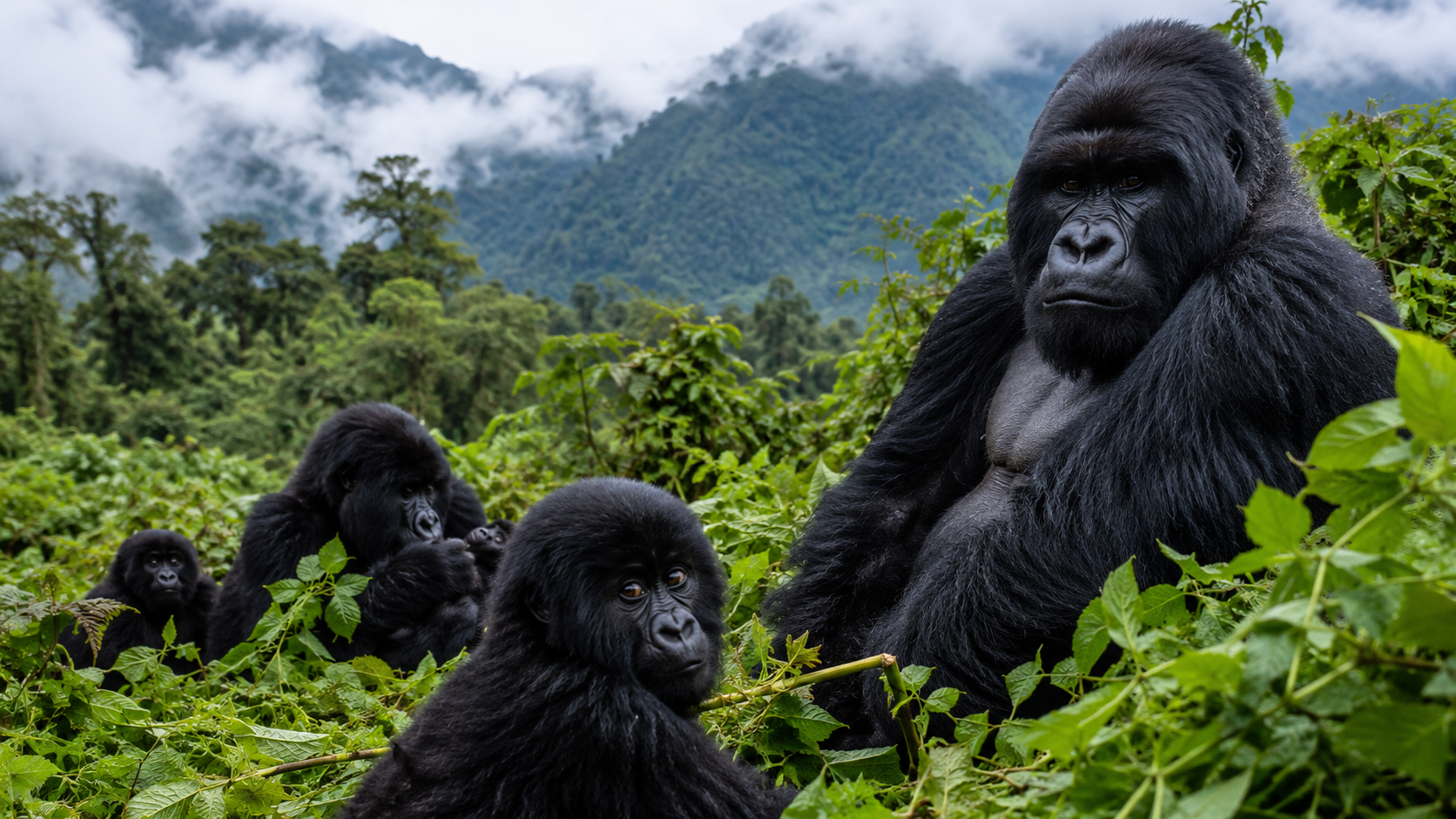 Volcanoes National Park, Rwanda